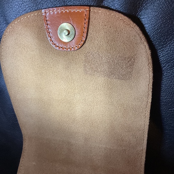 Patricia Nash Barton Leather Saddle Bag Crossbody - Picture 5 of 6